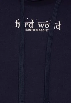 Kaotiko Sud Cap Hard World Unisex - Hoodie - Navy -Kaotiko Fashion Shop 011f75d2165e436ba71a50d8ad338b57