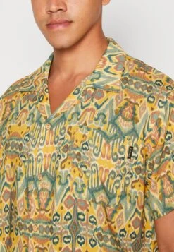 Kaotiko Shirt Jordania Unisex - Button-Down Blouse - Mustard -Kaotiko Fashion Shop 0131adfdeb33444182c5a23c5c06c032