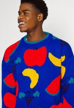 Kaotiko Fruit - Jumper - Blue 9 Kaotiko Fruit - Jumper - Blue -Kaotiko Fashion Shop 02740dd33ca549608a7ddde90661b238