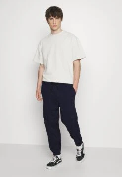Kaotiko Pant Unisex - Cargo Trousers - Navy -Kaotiko Fashion Shop 044d2721a0a54b67999d685198e26624