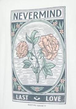 Kaotiko Nevermind Unisex - Print T-Shirt - White -Kaotiko Fashion Shop 0f6f150b1511470791d70b2b0f8e2e27