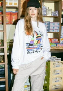 Kaotiko Sweatshirt - Weiß -Kaotiko Fashion Shop 148f44eabc594254a73eddec0b259ab3