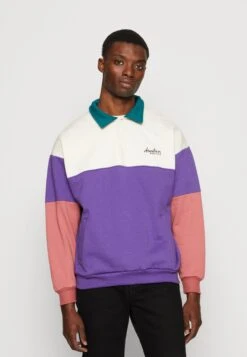 Kaotiko Crew Adler Unisex - Sweatshirt - Purple/Burgundy/Ivory