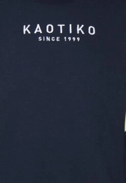 Kaotiko Sud Cap Ewan - Hoodie - Navy/Green/Coral -Kaotiko Fashion Shop 23b553e0d28c40fcb86836a12f532e8e