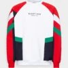 Kaotiko Crew Benton - Sweatshirt - White/Green/Red