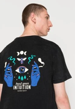 Kaotiko Washed Intuition Unisex - Print T-Shirt - Black -Kaotiko Fashion Shop 27e6e70c52e44c1d81f4f9477bc11edd