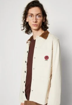 Kaotiko Eye Sun Jacket Unisex - Denim Jacket - Nature -Kaotiko Fashion Shop 2814ea1a049e4206bd9f29ccd024ef93