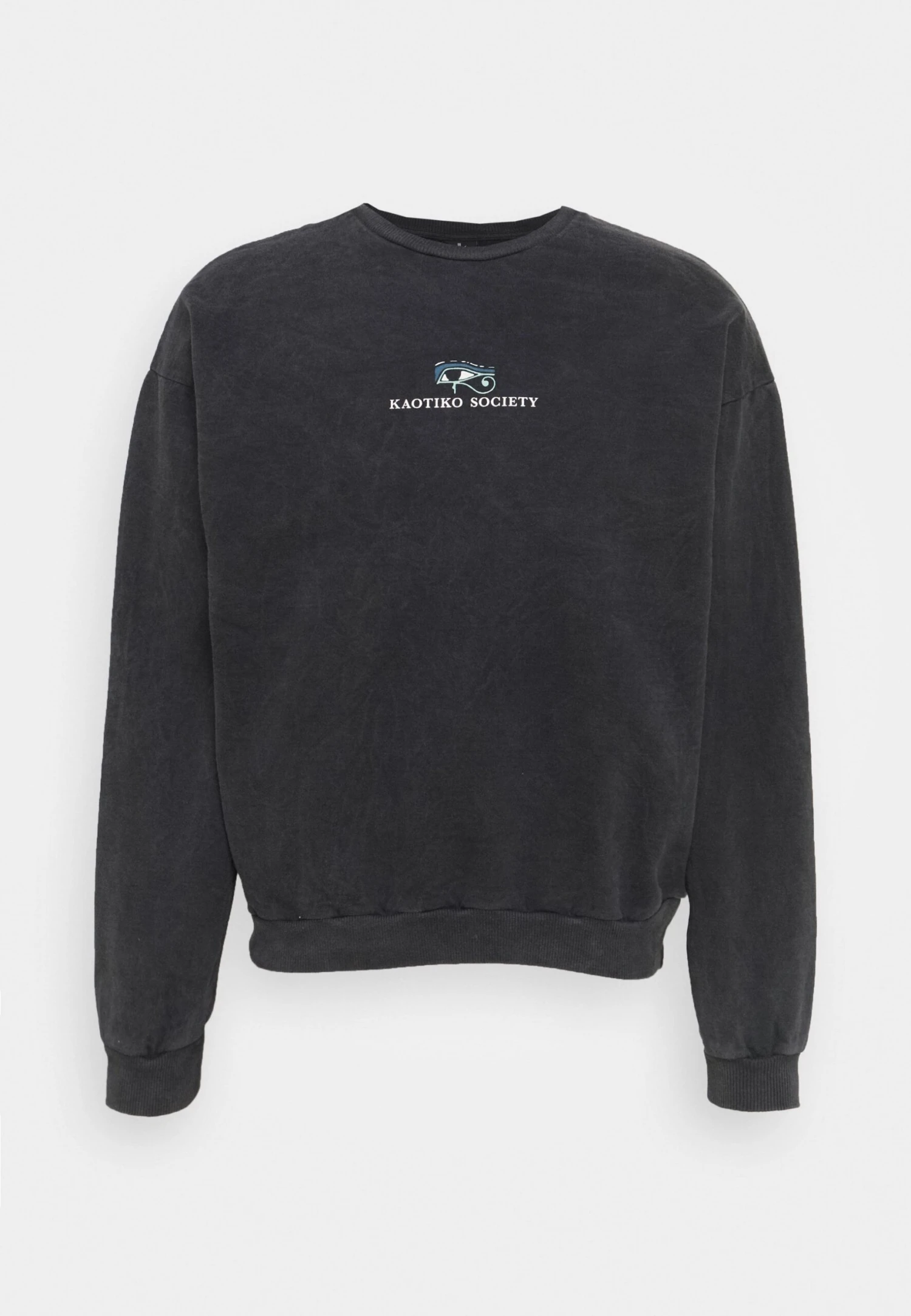 Kaotiko Crew Washed Isis Unisex - Sweatshirt - Black 5 Kaotiko Crew Washed Isis Unisex - Sweatshirt - Black - Image 5