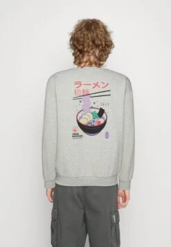 Kaotiko Crew Fresh Noodles Unisex - Sweatshirt - Grey -Kaotiko Fashion Shop 2d89662c2242454e9df44c97f0a4005d