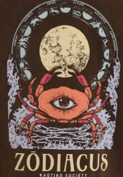 Kaotiko Washed Zodiacus Unisex - Print T-Shirt - Brown 10 Kaotiko Washed Zodiacus Unisex - Print T-Shirt - Brown -Kaotiko Fashion Shop 2d9a42874fb84c43a9ad93533ce3158e