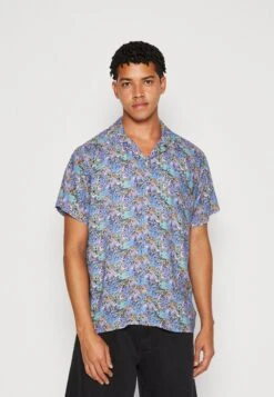 Kaotiko Shirt Basquiat Unisex - Button-Down Blouse - Lila