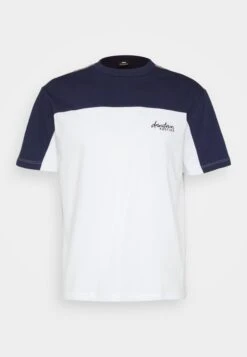 Kaotiko Elmo Unisex - Print T-Shirt - White/Navy/Malva -Kaotiko Fashion Shop 3a469bafe3324099bd985bdbf7b588be