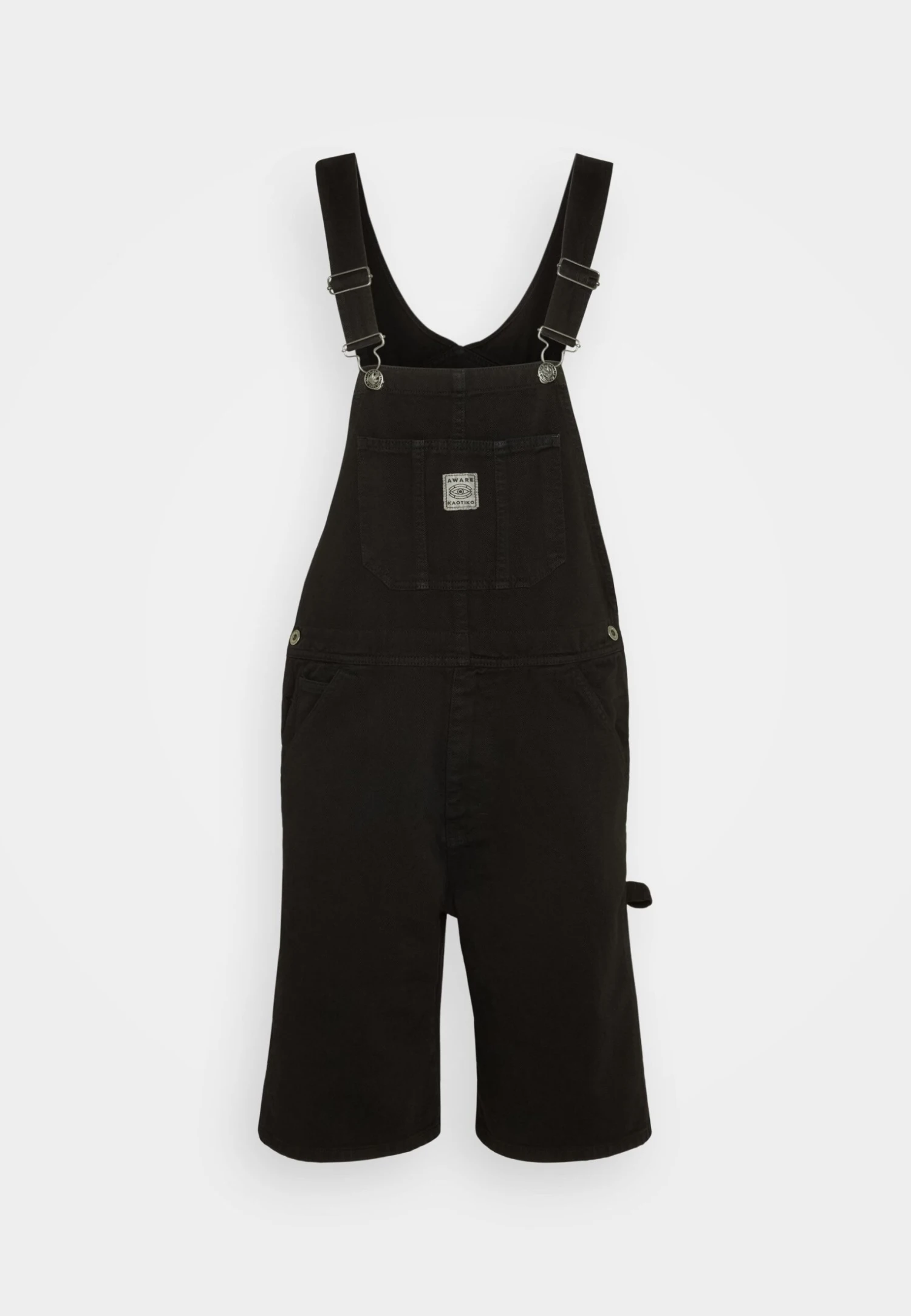 Kaotiko Street Unisex - Dungarees - Denim Black 5 Kaotiko Street Unisex - Dungarees - Denim Black - Image 5