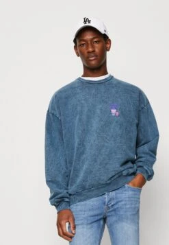 Kaotiko Crew Washed Make Life Epic Unisex - Sweatshirt - Navy -Kaotiko Fashion Shop 3bab506d519c42b69f00b02079760a48