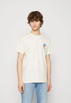 Kaotiko Mountain Minimal Unisex - Print T-Shirt - Ivory -Kaotiko Fashion Shop 400a1504dda946558bd53d643c2b7b5b