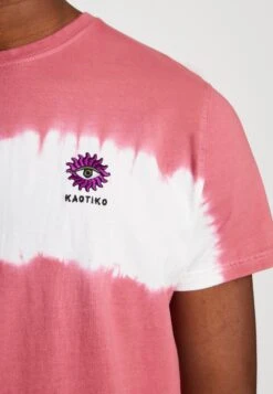 Kaotiko Tie Dye Sun Unisex - Print T-Shirt - Burgundy -Kaotiko Fashion Shop 4339b010770542c4b298adf94a6e3627