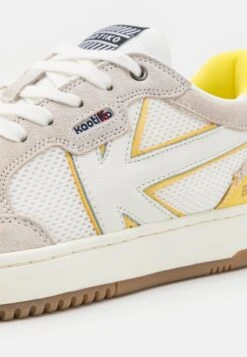 Kaotiko Boston- Trainers - White/Yellow -Kaotiko Fashion Shop 4dd2d2b2a34943cbb350a6e4b69ae050