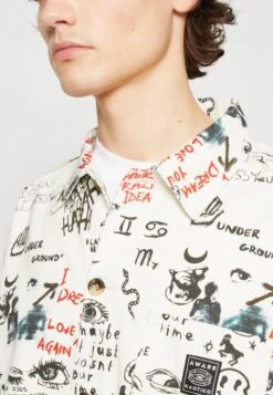 Kaotiko Underground Jacket Unisex - Denim Jacket - Ivory -Kaotiko Fashion Shop 4f3d599969e5497dae9a3713273df6f2