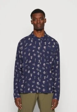 Kaotiko Camisa Atenas Unisex - Button-Down Blouse - Navy