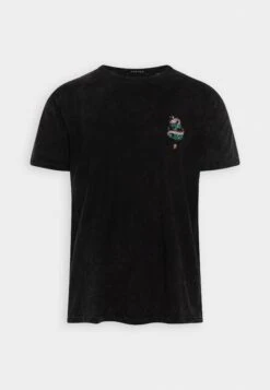 Kaotiko Washed Chinese Dragon Unisex - Print T-Shirt - Black 9 Kaotiko Washed Chinese Dragon Unisex - Print T-Shirt - Black -Kaotiko Fashion Shop 501cc29c1c7445bd93d6679b741486e4