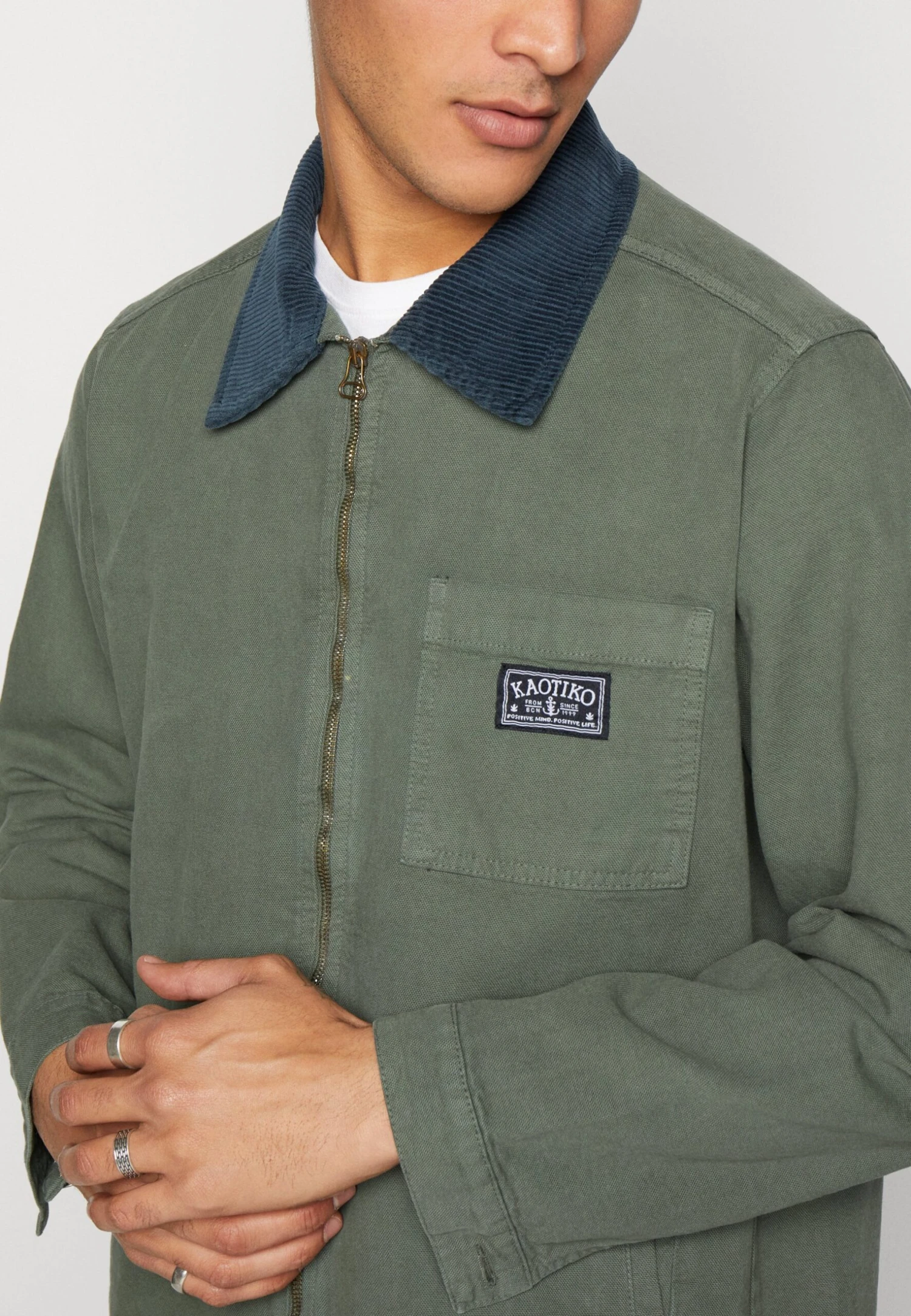 Kaotiko Chaq Boston Unisex - Summer Jacket - Army 6 Kaotiko Chaq Boston Unisex - Summer Jacket - Army - Image 6