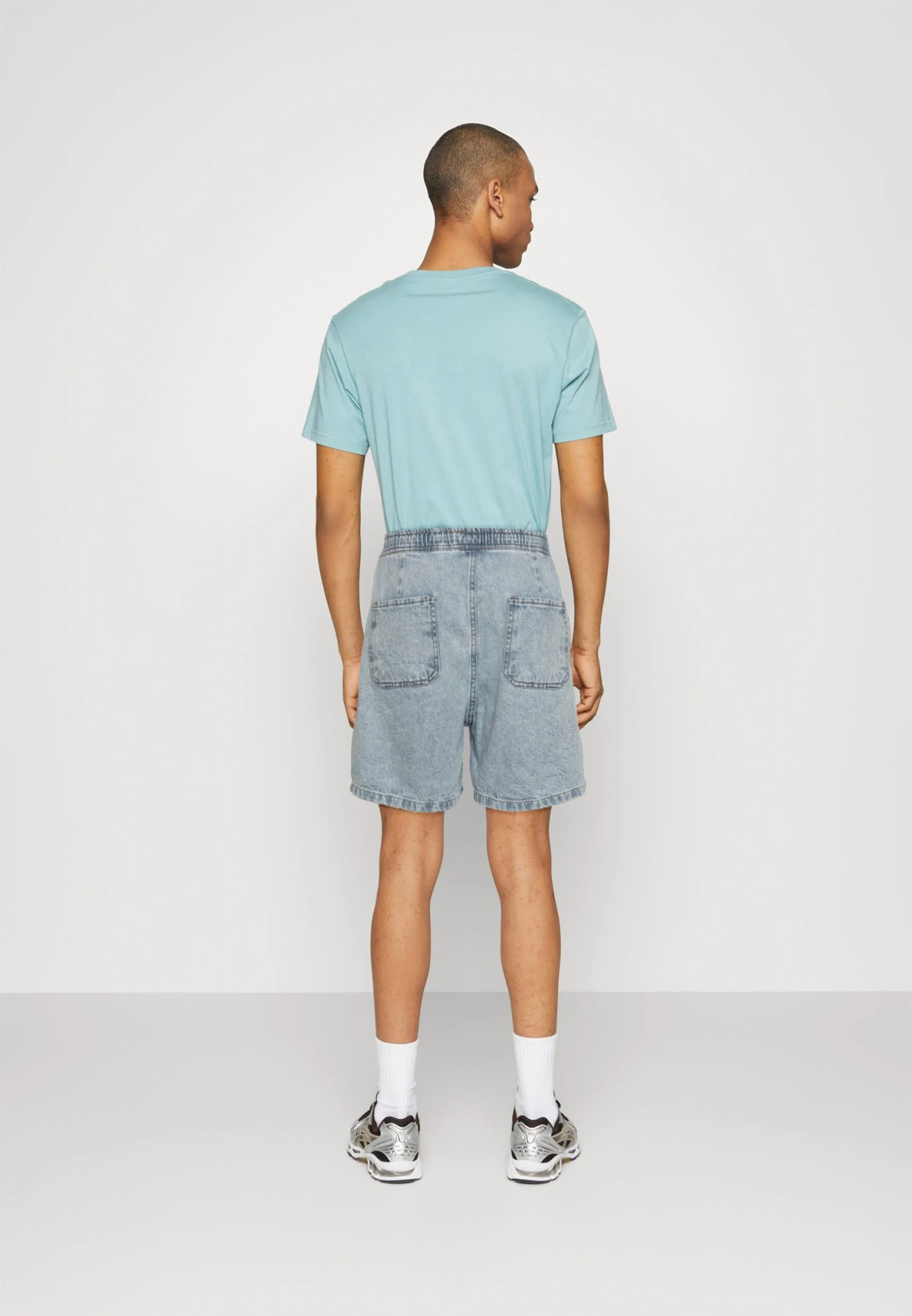 Kaotiko Aware Unisex - Shorts - Blue 3 Kaotiko Aware Unisex - Shorts - Blue - Image 3