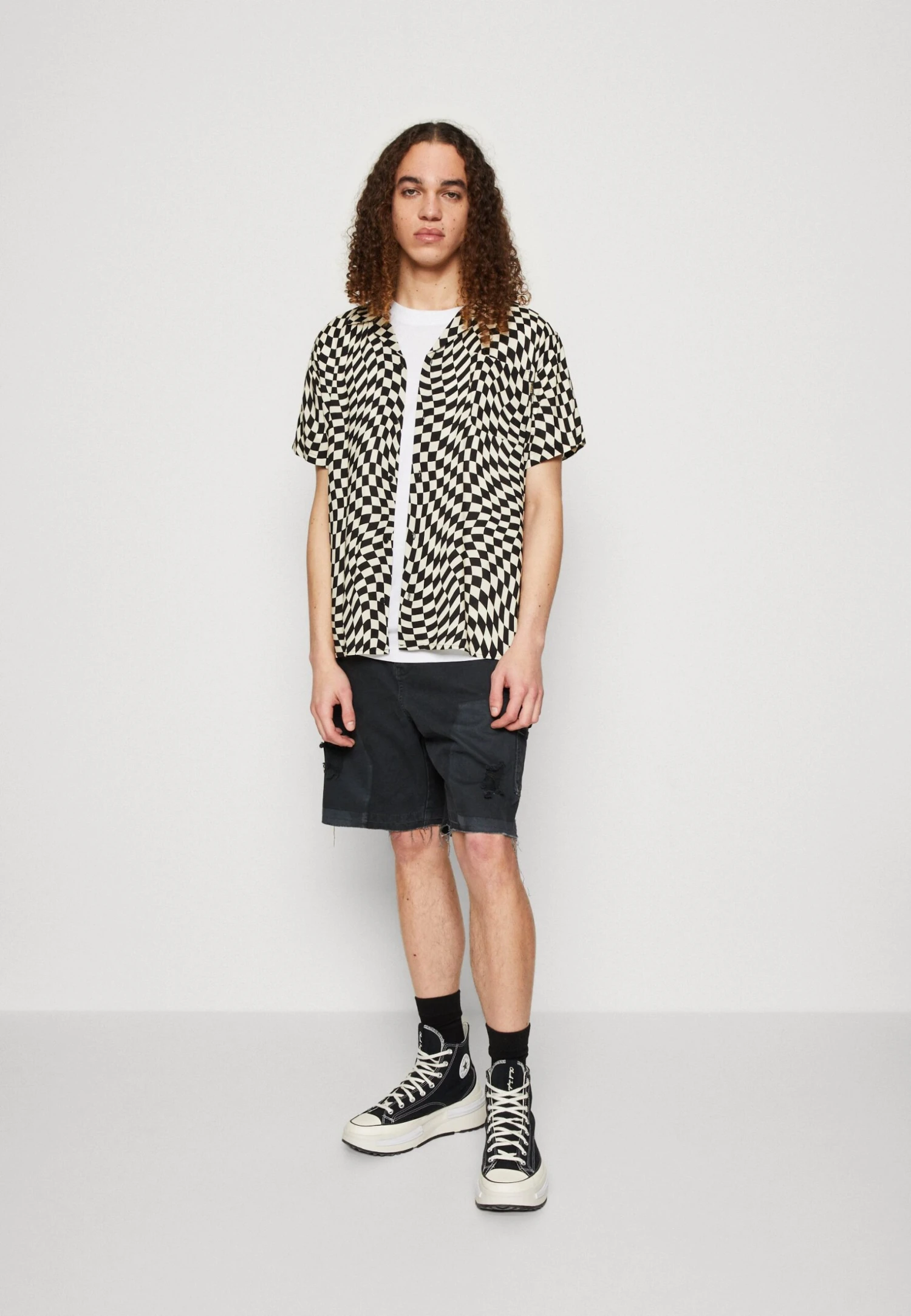 Kaotiko Shirt Studio 54 Unisex - Shirt - Black/Ivory 2 Kaotiko Shirt Studio 54 Unisex - Shirt - Black/Ivory - Image 2