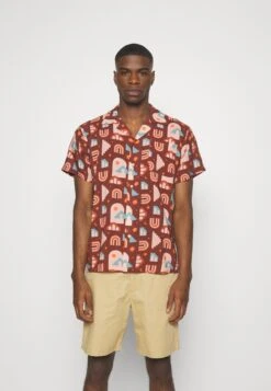 Kaotiko Boho Unisex - Shirt - Brown