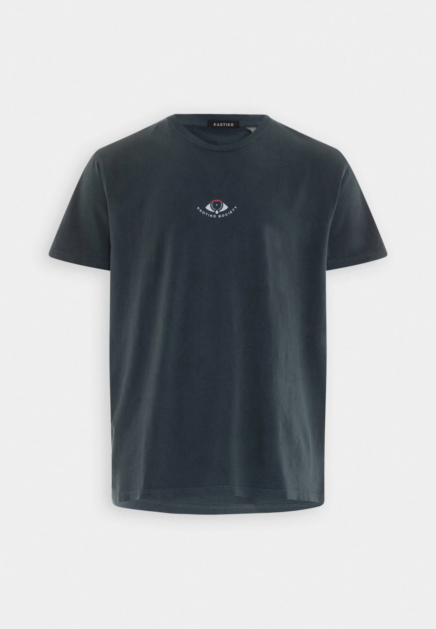 Kaotiko Washed Free Your Mind Unisex - Print T-Shirt - Navy 4 Kaotiko Washed Free Your Mind Unisex - Print T-Shirt - Navy - Image 4