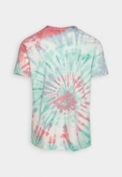 Kaotiko Tie Dye Thabo Unisex - Print T-Shirt - Green/Burgundy/Grape -Kaotiko Fashion Shop 5deb6bccfc134cb59aa70d60007d8cfc