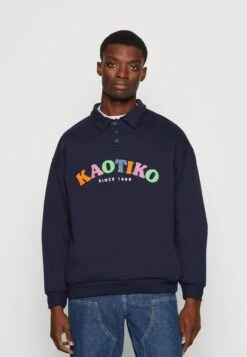 Kaotiko Crew Darel Unisex - Sweatshirt - Navy