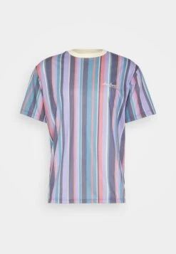 Kaotiko Luken Stripes Unisex - Print T-Shirt - Malva -Kaotiko Fashion Shop 726f7e77f6b545f08389e1e8378a513d