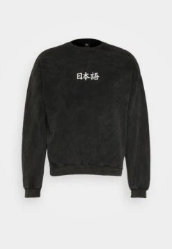 Kaotiko Crew Washed Heron Japan Unisex - Sweatshirt - Black 10 Kaotiko Crew Washed Heron Japan Unisex - Sweatshirt - Black -Kaotiko Fashion Shop 775844665dcd428981b3f347d94b42f0