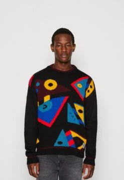 Kaotiko Cubism Unisex - Jumper - Black