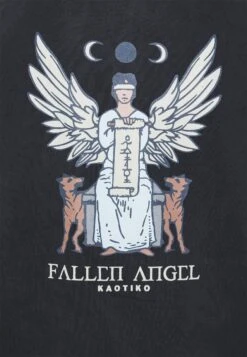 Kaotiko Sud Cap Fallen - Sweatshirt - Black Acid Wash -Kaotiko Fashion Shop 7d6aed2a3ea341f494f33eae85153601