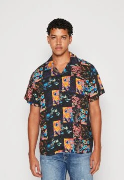 Kaotiko Shirt Xrays Unisex - Button-Down Blouse - Orange