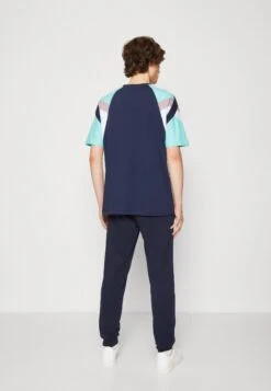 Kaotiko Joss Unisex - Print T-Shirt - Navy/Sea Green/Grape -Kaotiko Fashion Shop 82f452e1914a4d55b7faf5613bd2dbf7