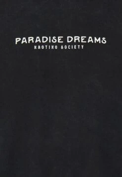 Kaotiko Washed Paradise Dream - Print T-Shirt - Black -Kaotiko Fashion Shop 86d6959e7e8c406daa9a138ef772e2cf