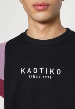 Kaotiko Crew Seattle - Zip-Up Sweatshirt - Black/Purple/Dark Burgundy -Kaotiko Fashion Shop 86e682c9ea4d4049bd7be72b8585a08c