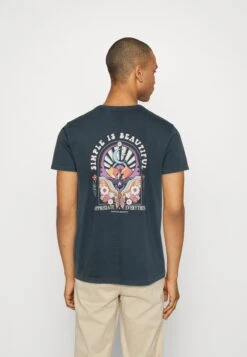 Kaotiko Simple Is Beautiful Unisex - Print T-Shirt - Navy -Kaotiko Fashion Shop 8a17a80063ea4b5a86992a2e85e97d64