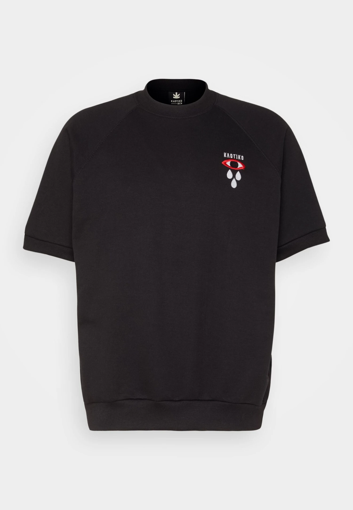 Kaotiko Crew Tear Eye Unisex - Print T-Shirt - Black 5 Kaotiko Crew Tear Eye Unisex - Print T-Shirt - Black - Image 5