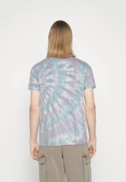 Kaotiko Tie Dye Bakari Unisex - Print T-Shirt - Malva/Niagara -Kaotiko Fashion Shop 9489e1dc172c4ab18b23b48b35a26657