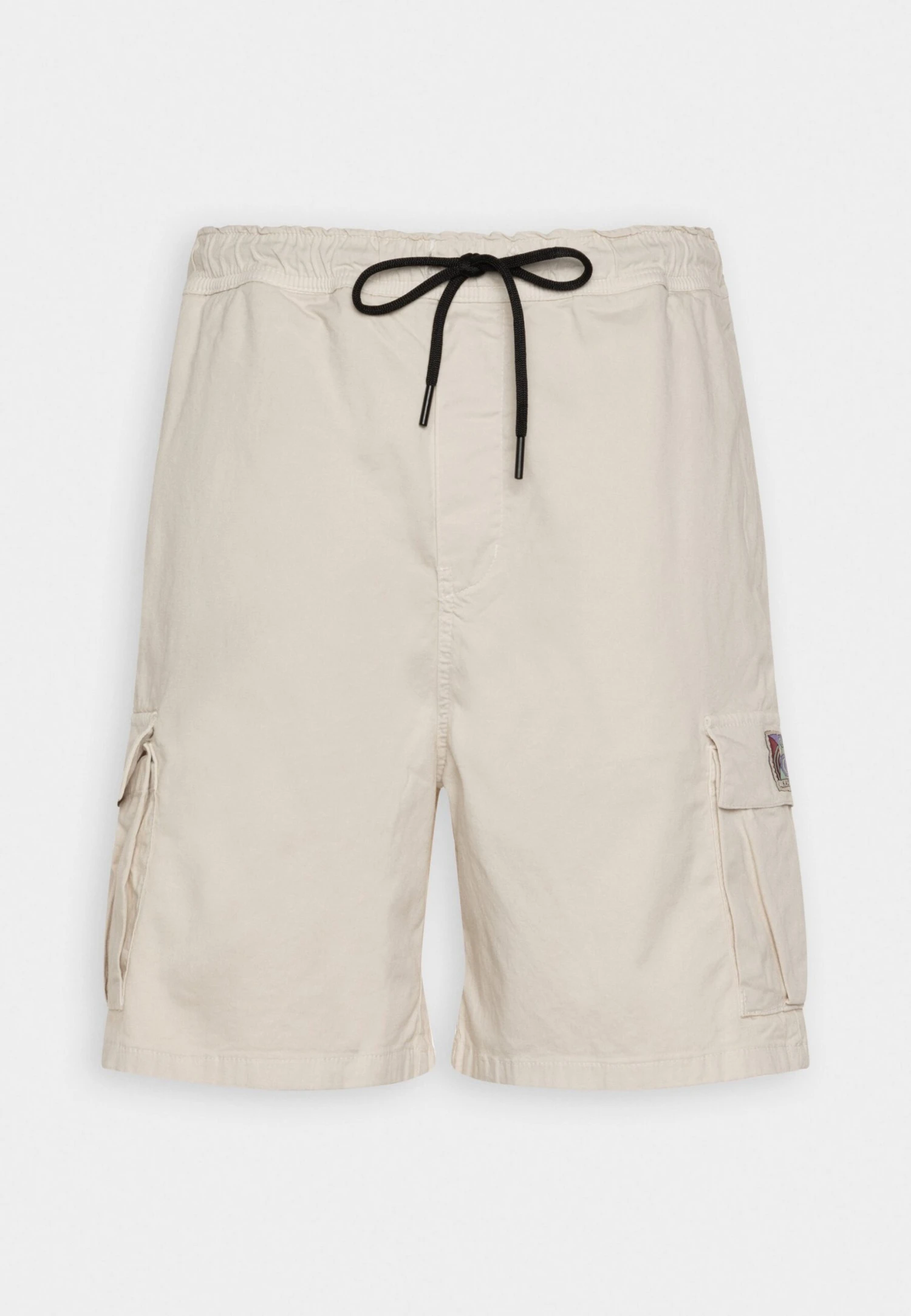 Kaotiko Cargo Moon Unisex - Shorts - Ivory 4 Kaotiko Cargo Moon Unisex - Shorts - Ivory - Image 4