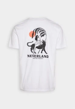 Kaotiko Washed Neverland - Print T-Shirt - White -Kaotiko Fashion Shop 9c8b09e7257141a6907200ee99cdb0d0