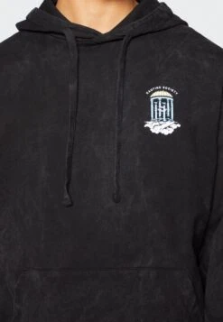 Kaotiko Cap Washed Temple Of Earth - Sweatshirt - Black -Kaotiko Fashion Shop 9ecbafc530d04192a6a87ced37dcb528