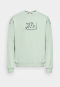 Kaotiko Crew Angels - Sweatshirt - Fresh Green -Kaotiko Fashion Shop 9f5525c60bee4d47ba509d7bded3f783