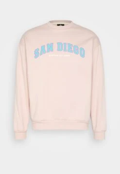 Kaotiko Crew San Diego College Unisex - Sweatshirt - Pink -Kaotiko Fashion Shop a6b3394fb5924dfe954af5c08e226a8a