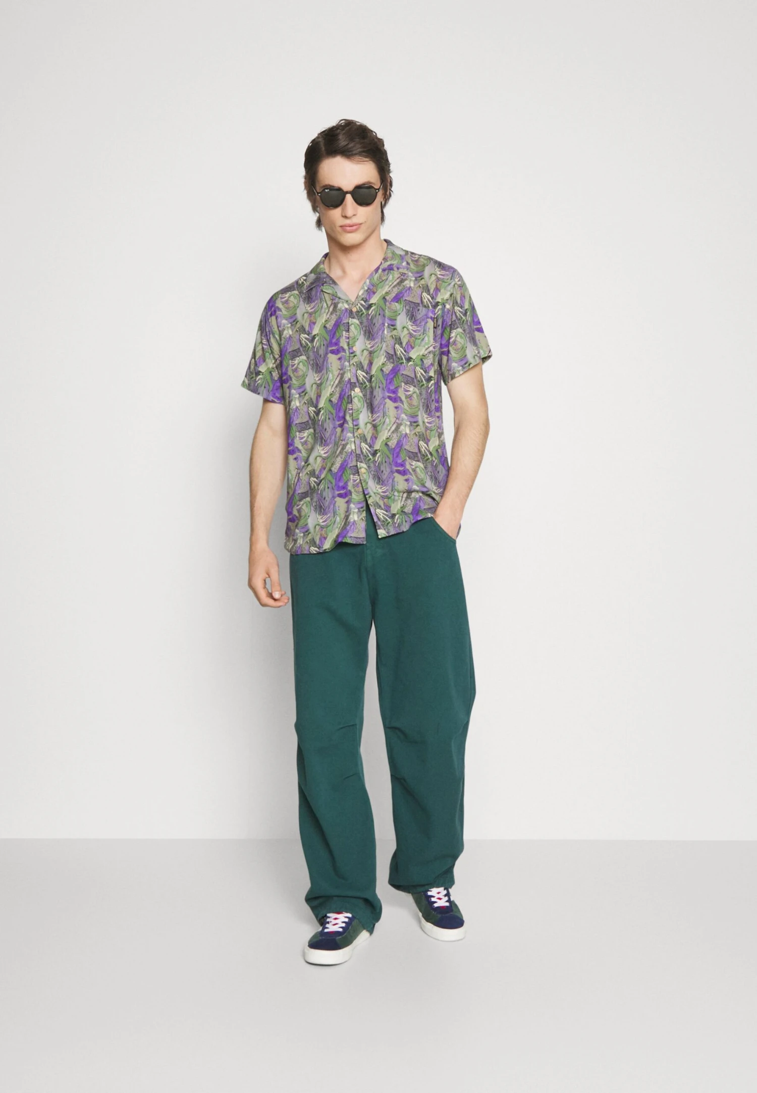 Kaotiko Shirt Bruselas Unisex - Shirt - Purple 2 Kaotiko Shirt Bruselas Unisex - Shirt - Purple - Image 2