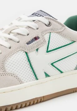 Kaotiko Boston Man - Trainers - White/Green -Kaotiko Fashion Shop b870ce30038349b88c51ae8968202b22