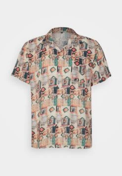 Kaotiko Shirt Alejandria Unisex - Button-Down Blouse - Beige -Kaotiko Fashion Shop bc9b3d0fd8a44aea83e7df118fd85d07